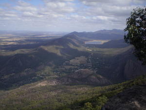 Halls Gap from above