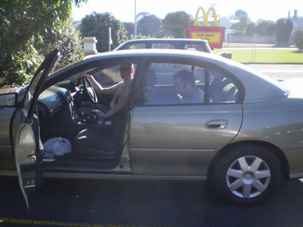 Me at the Wheel of the Holden