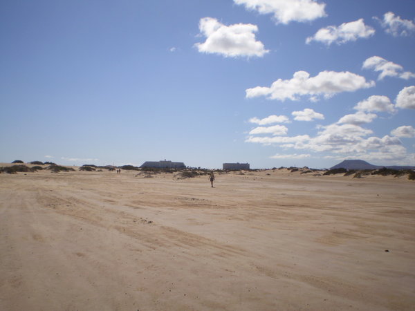 Sand Dunes and Hotels
