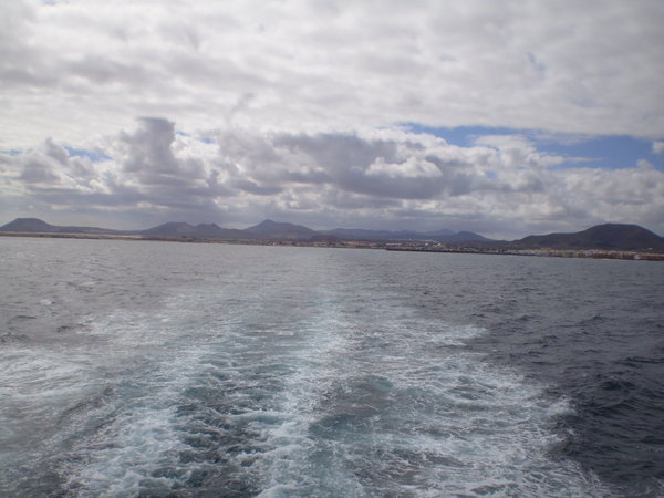 Fuerterventura from Ferry