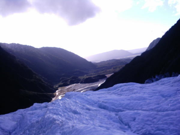 From atop the Glacier