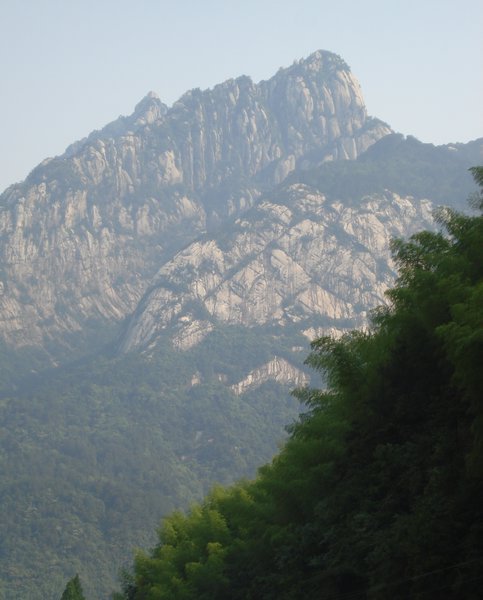 First View of Huangshan