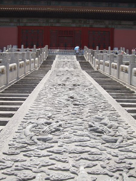 Most Impressive Staircase Engraving I Saw in China