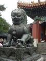 Guardian Statue in front of Gate of Dispelling Clouds