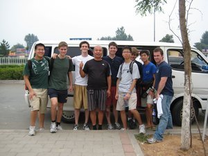 The Van, Driver, and Our SSP Great Wall Group