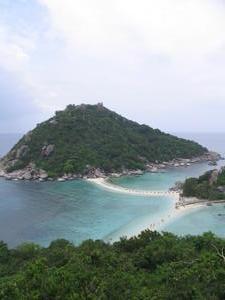 The island off Ko Tao