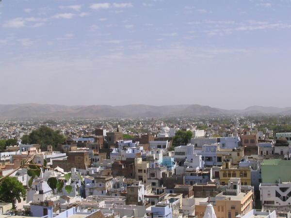 View of Udaipur from the Palace