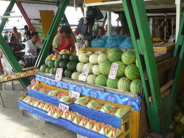 Melon stall