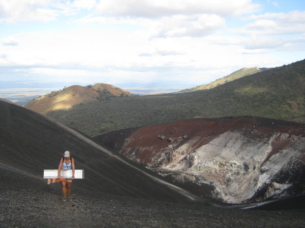 Volcan Cerro Negro.Nicaragua