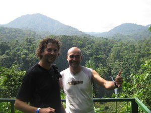 Victor y Rafa. La Fortuna.Costa Rica