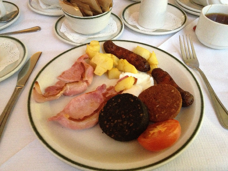3 Irish Breakfast at Tully's Hotel in Castlerea