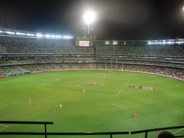 First AFL game