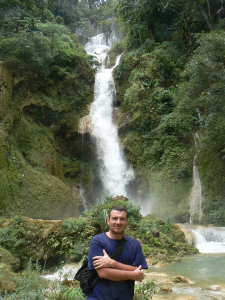 Kwangsi waterfalls. 