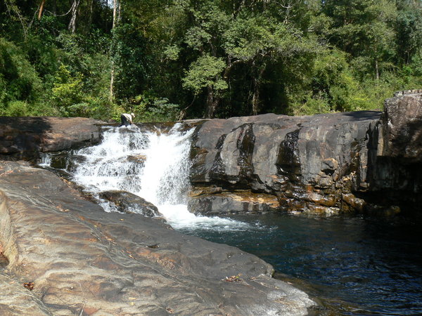 waterfall on the O-Pong