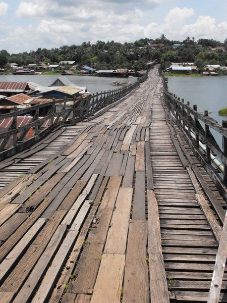 Bridge to Mon Village