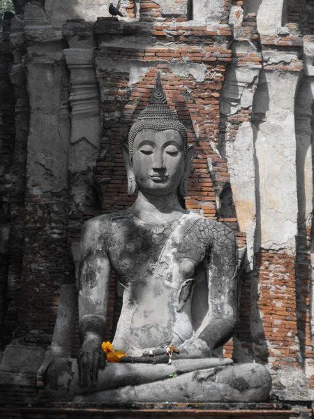 ruins in ayutthaya