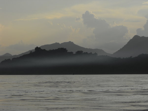 The Mekong, dusk