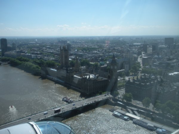 Vendredi Vue du London Eye