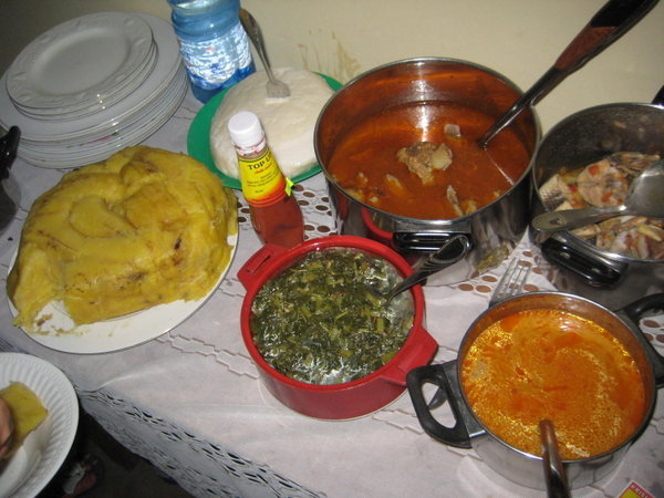 First Meal in Gulu