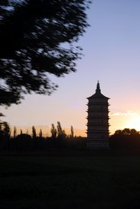 Sunset and the White Tower