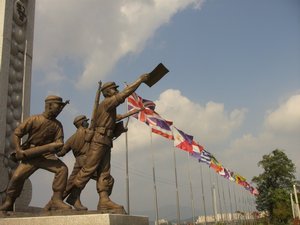 Possibly a Korean war memorial?