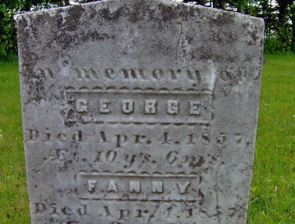 1857 tombstone
