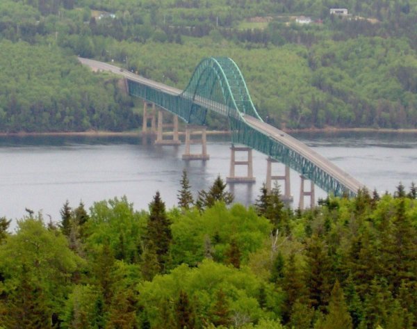 bridge to Boularderie Island