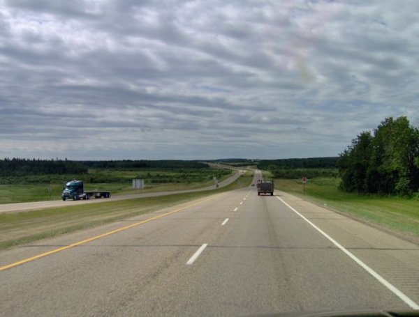 the road to Calgary