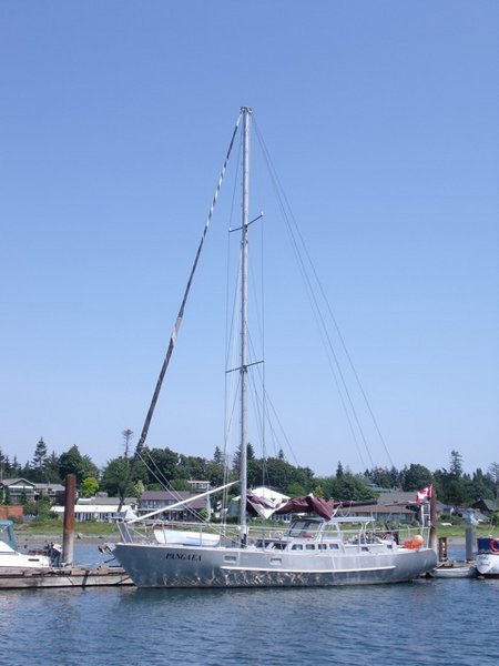 aluminum sail boat