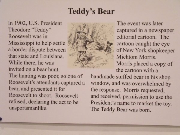 the origin of the Teddy Bear