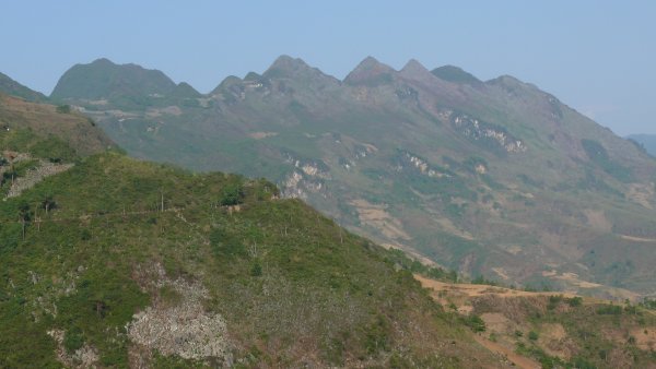 Ascent toward Khafang