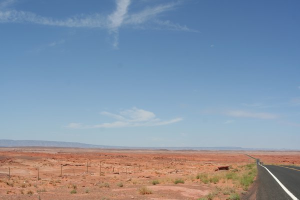 the open arizona desert