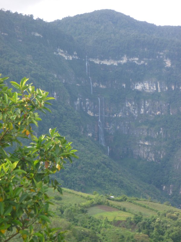 Chanata waterfall 573 meters