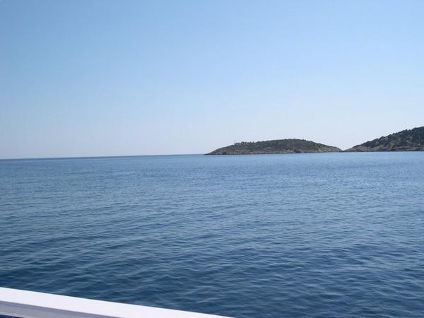 View of Crete From the Water