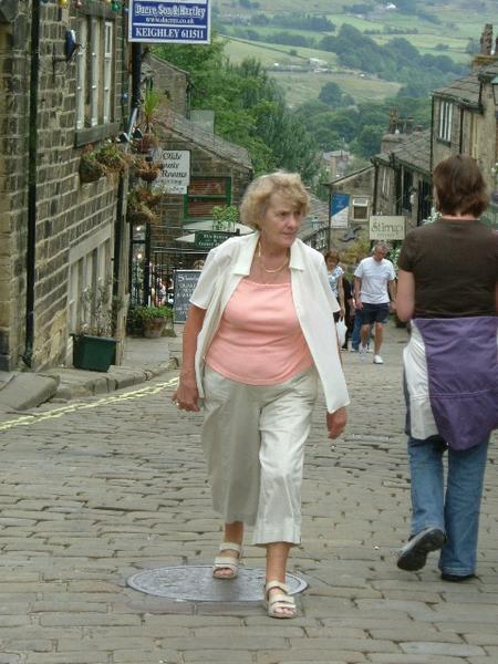 Margaret at Haworth