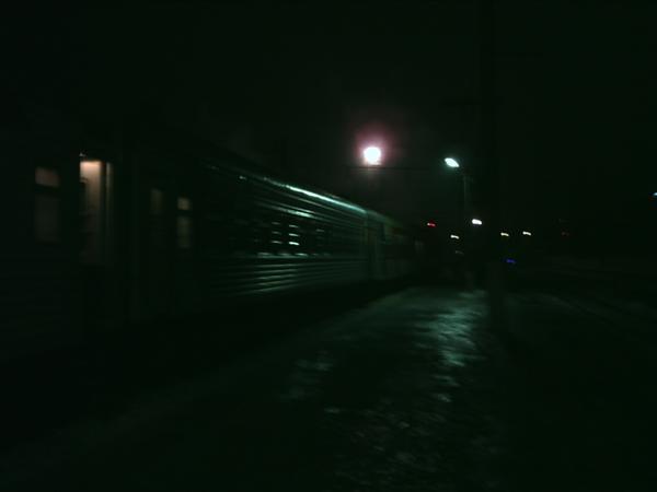 My first trans-siberian train!