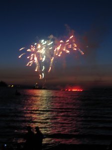 Canada day fireworks
