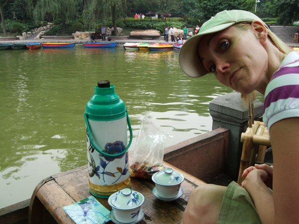 Tea at the Oldest tea house in Chengdu