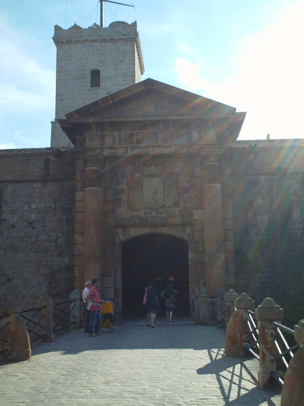 Entry to castle