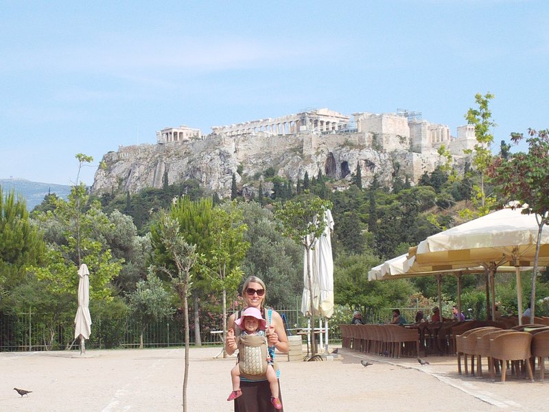 Mommy and the Acropolis