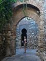 Tower door in Malaga's Alcazaba palce