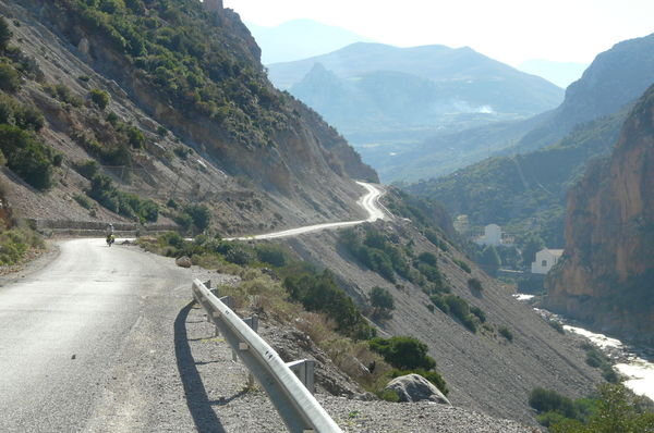 Road to Chefchaouen