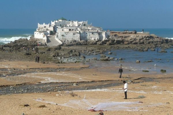Ruined coastal kasbah