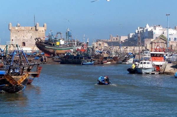 The port of Essaouira