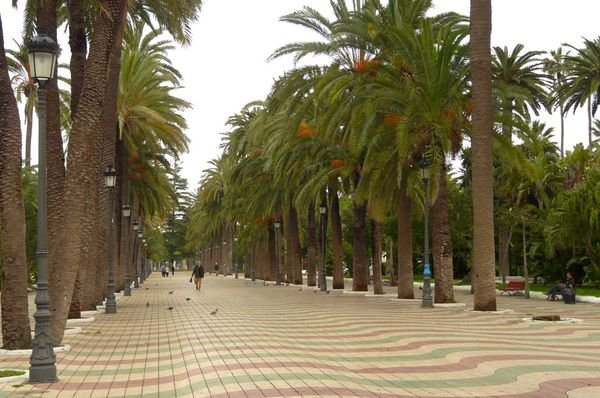 Plaza Carlos V in the Parque Hernandez, Melilla