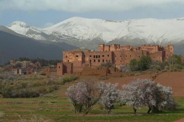 Glaoui Kasbah and the High Atlas, Telouet Morocco