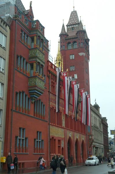 Rathaus City Hall, Basel Switzerland