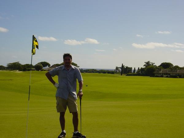 Kailuna golf course the first hole.