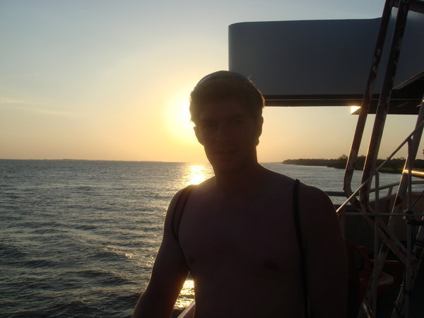 Me in front of another sunset