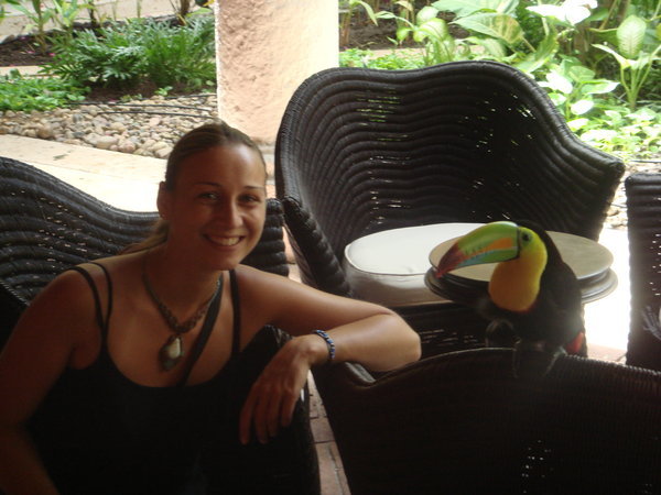 Anne with the Toucan